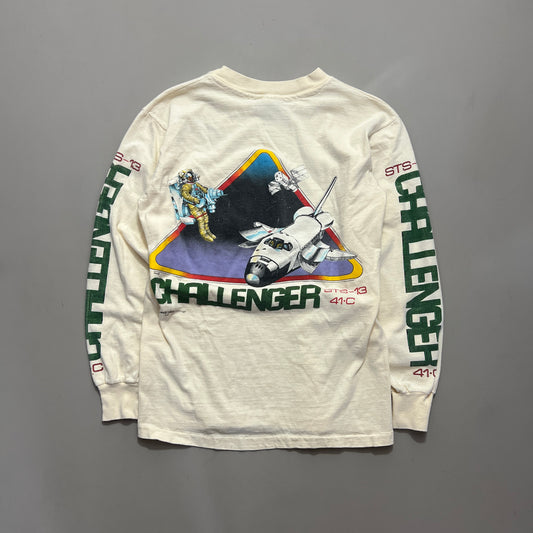 Medium 80s Challenger Astronaut Long Sleeve Shirt