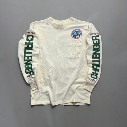 Medium 80s Challenger Astronaut Long Sleeve Shirt
