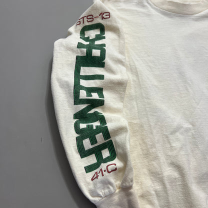 Medium 80s Challenger Astronaut Long Sleeve Shirt
