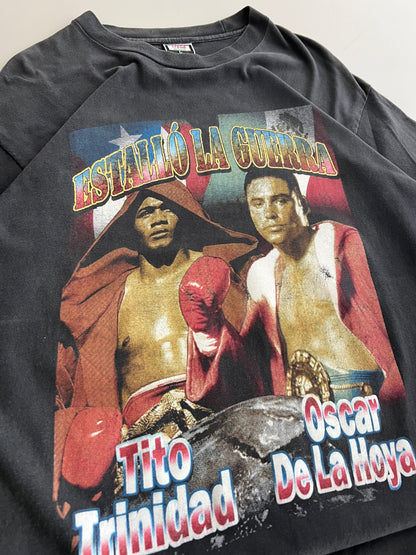 Large Oscar De La Hoya Rap T-shirt