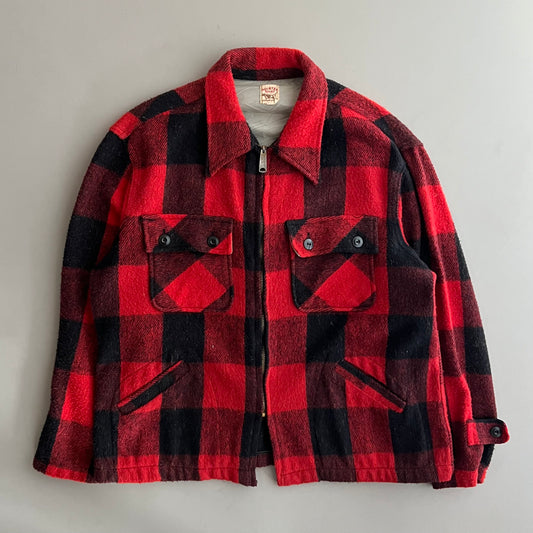 XL 60s Pointer Brand Buffalo Check Jacket