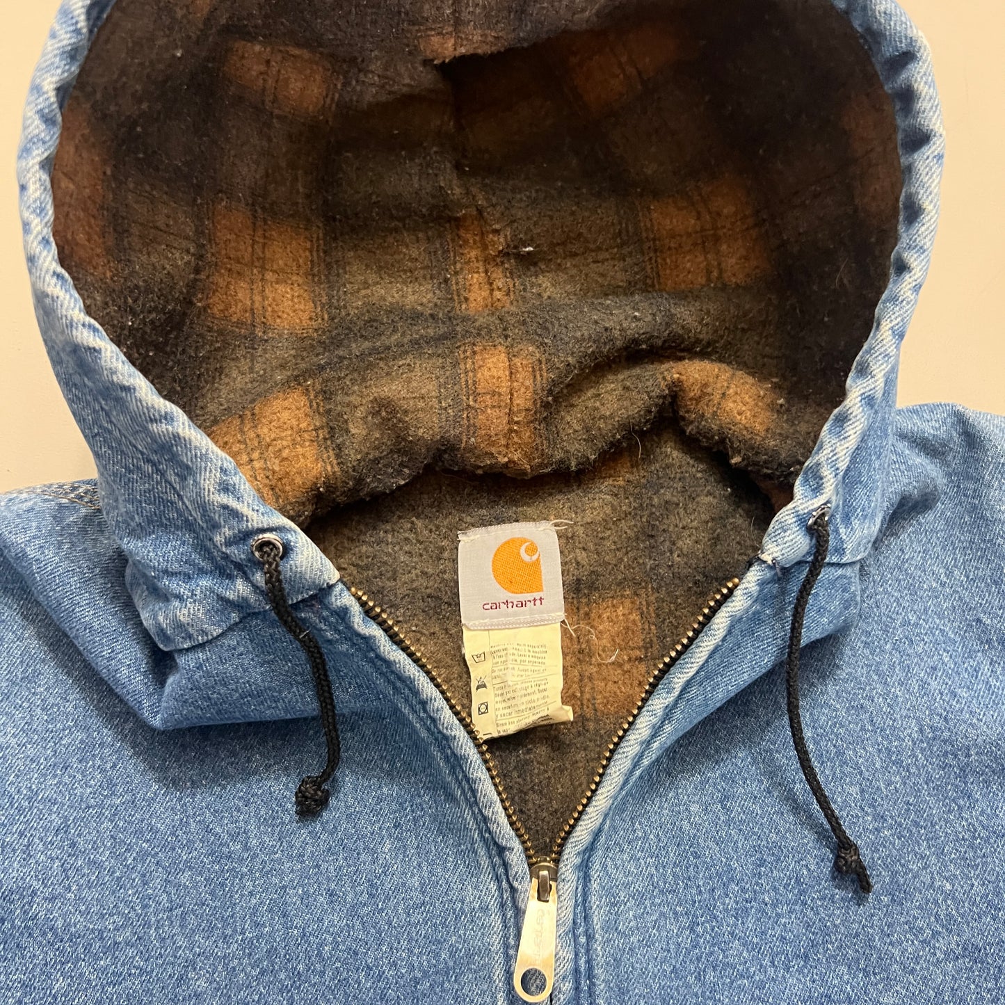 XL 90s Denim Carhartt Jacket