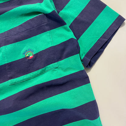 XL 90s Duck Head Striped T-shirt