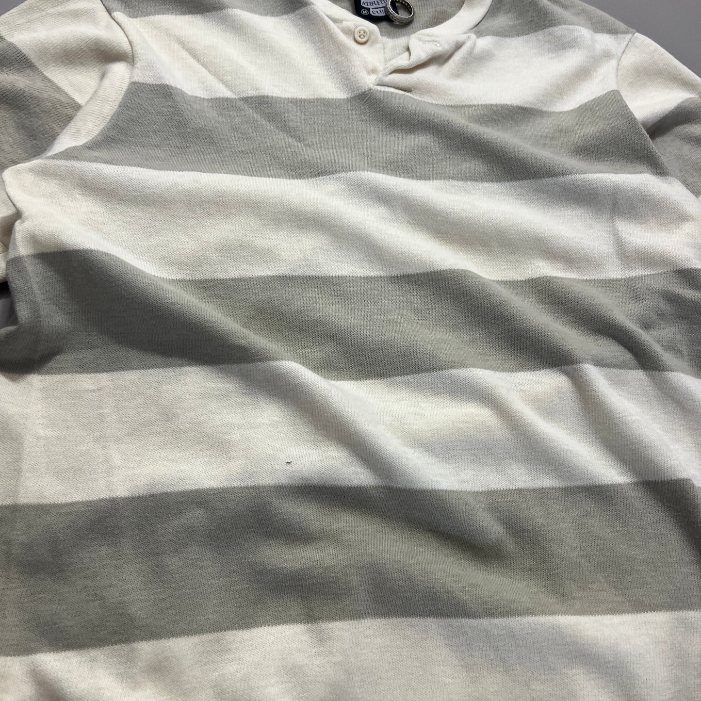 Medium 80s Boston Athletic Club Collared Shirt