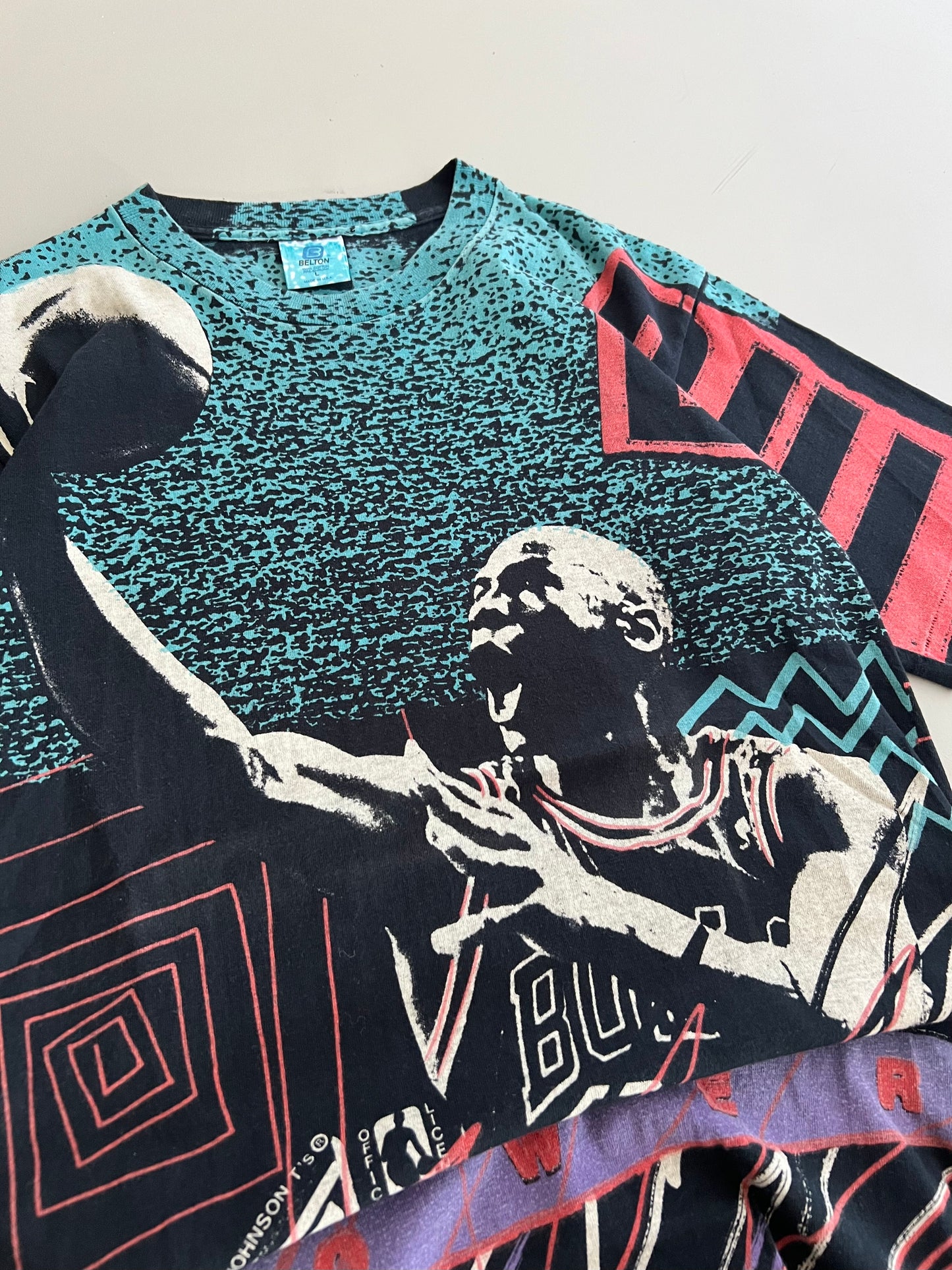 Large 90s Chicago Bulls Michael Jordan T-shirt