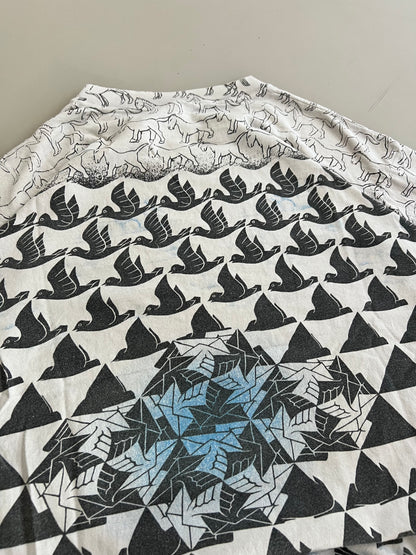 Large 1991 MC Escher Art T-shirt