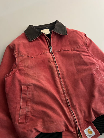 Large 90s Faded Red Carhartt Santa Fe