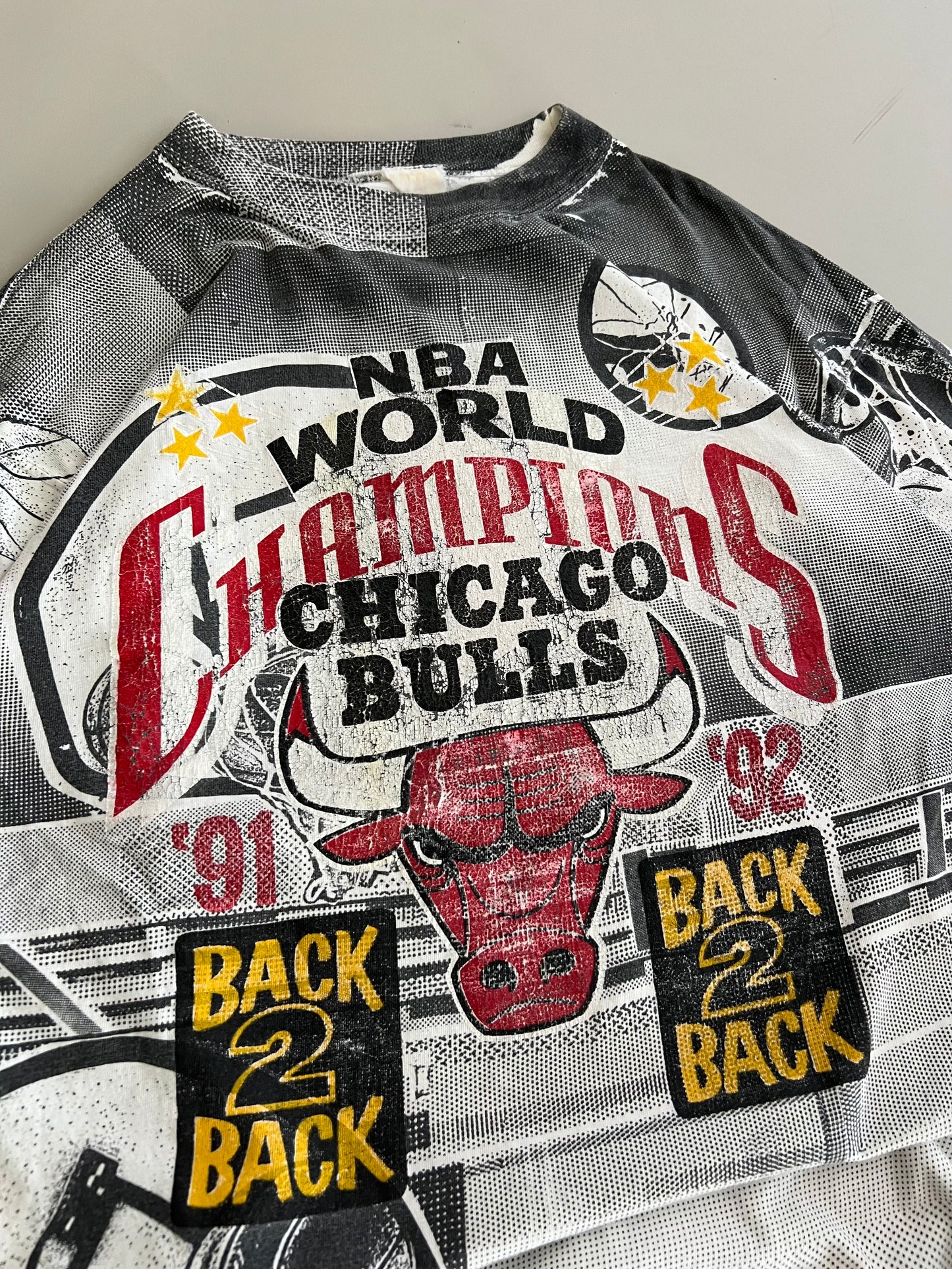 XL 1992 Chicago Bulls Back to Back T-shirt