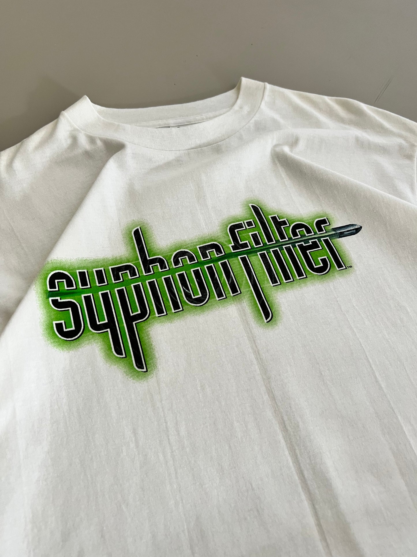 XL 90s Syphon Filter Game Promo T-shirt