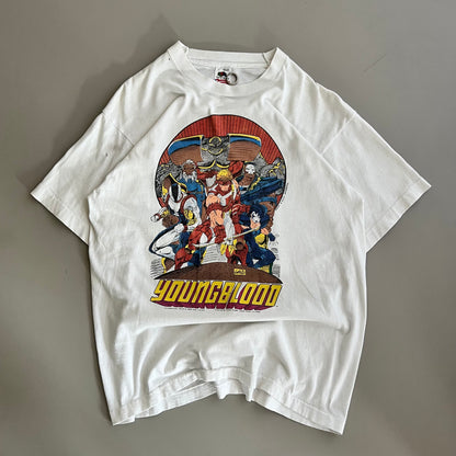 Large 1992 Marvel Youngbloods T-shirt