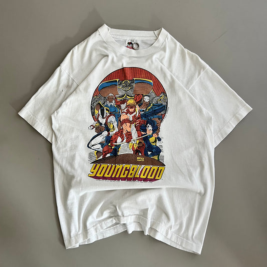 Large 1992 Marvel Youngbloods T-shirt