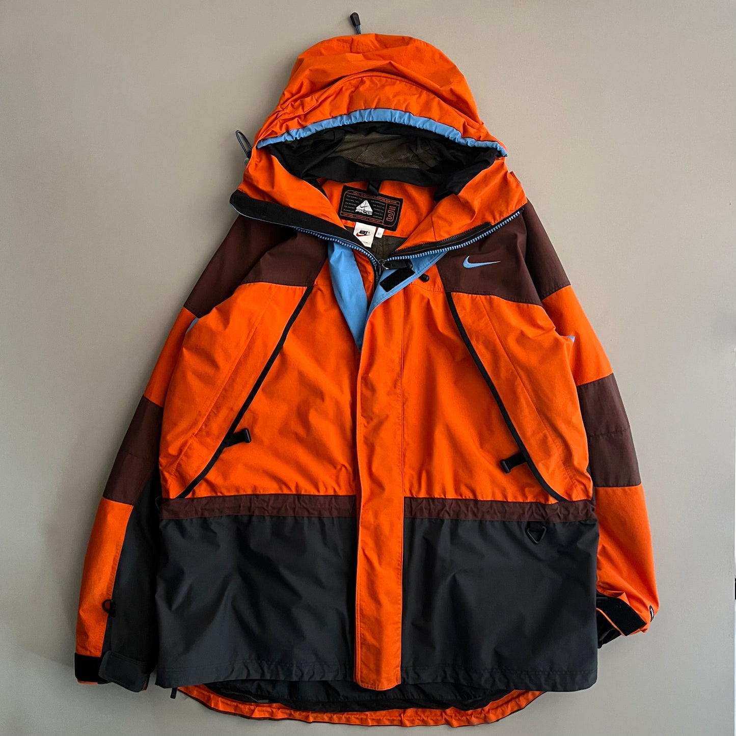 XL 90s Nike ACG Storm Fit Orange Jacket