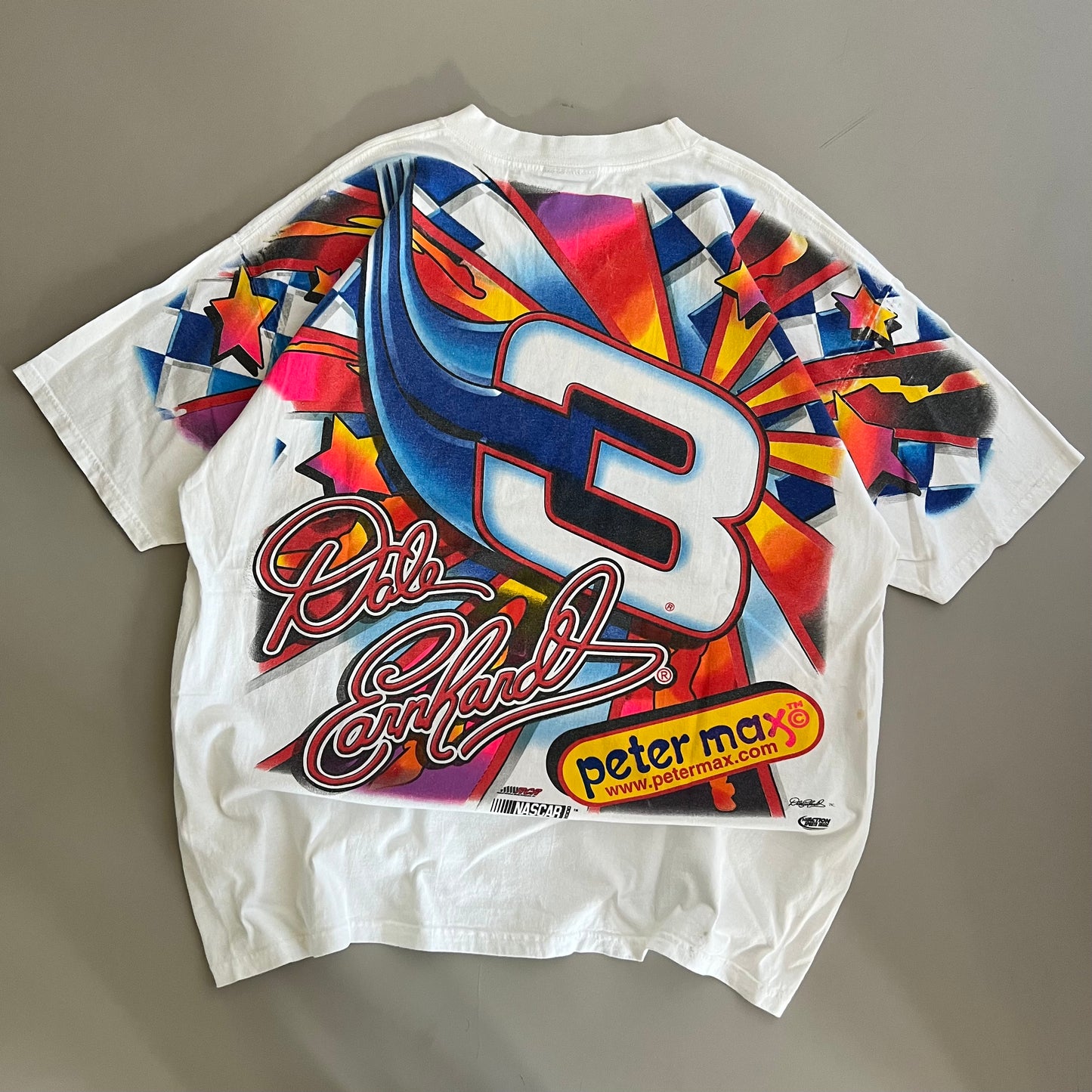 XL Dale Earnhardt Peter Max AOP T-shirt