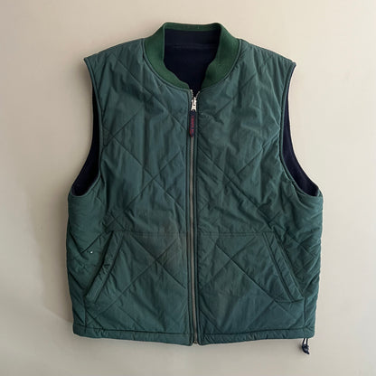 Large 2000s Chaps x Ralph Lauren Reversible Vest