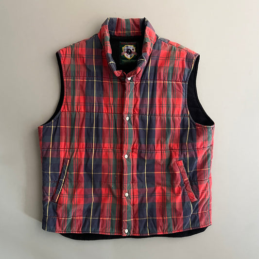 Medium 90s GAP Plaid Vest