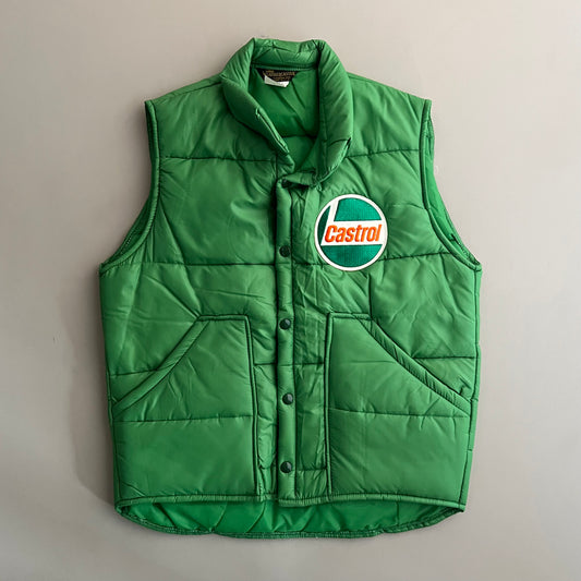 Medium 80s Castrol Puffer Vest
