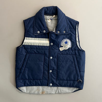 Small 80s Dallas Cowboys Sahi-Urban Puffer Vest