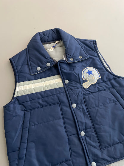 Small 80s Dallas Cowboys Sahi-Urban Puffer Vest