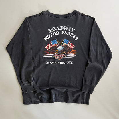 XL 1988 Harley Davidson New York 3D Emblem T-shirt
