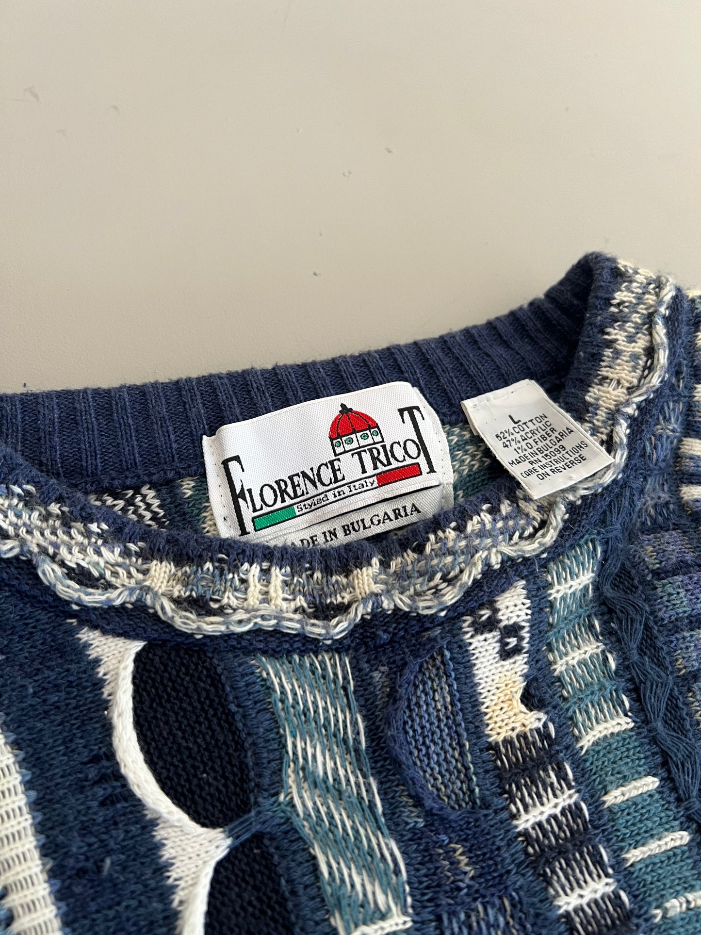 Large 2000s Florence Tricot Sweater