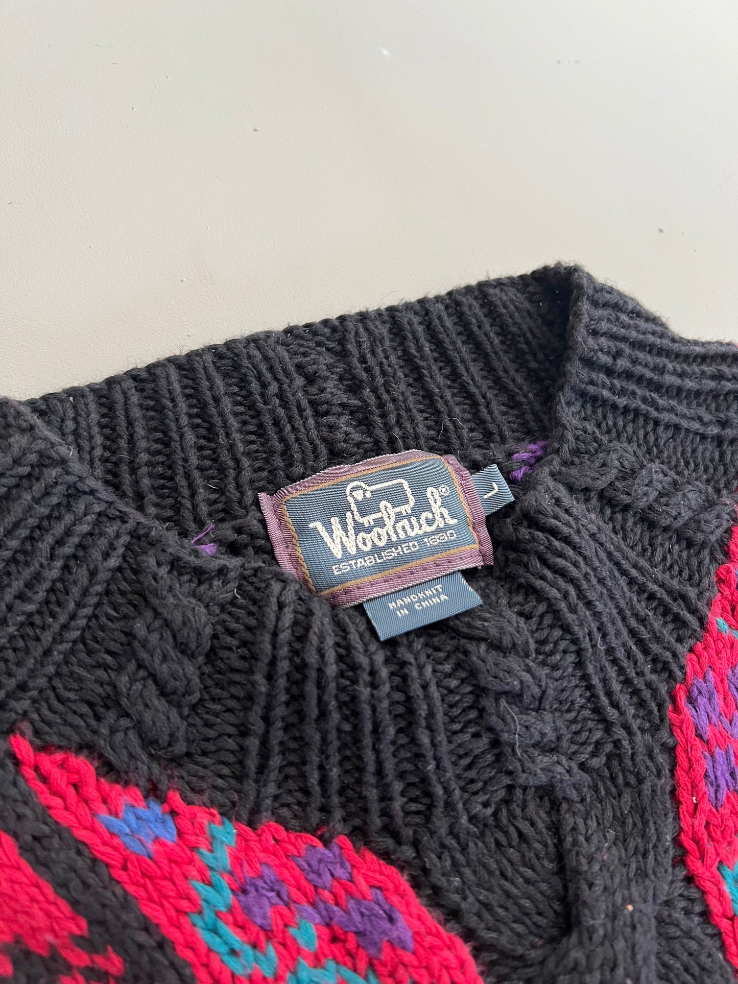 Large 2000s Woolrich Knit Sweater