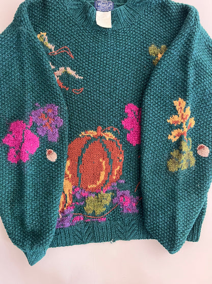 Large 80s Woolrich Novelty Sweater