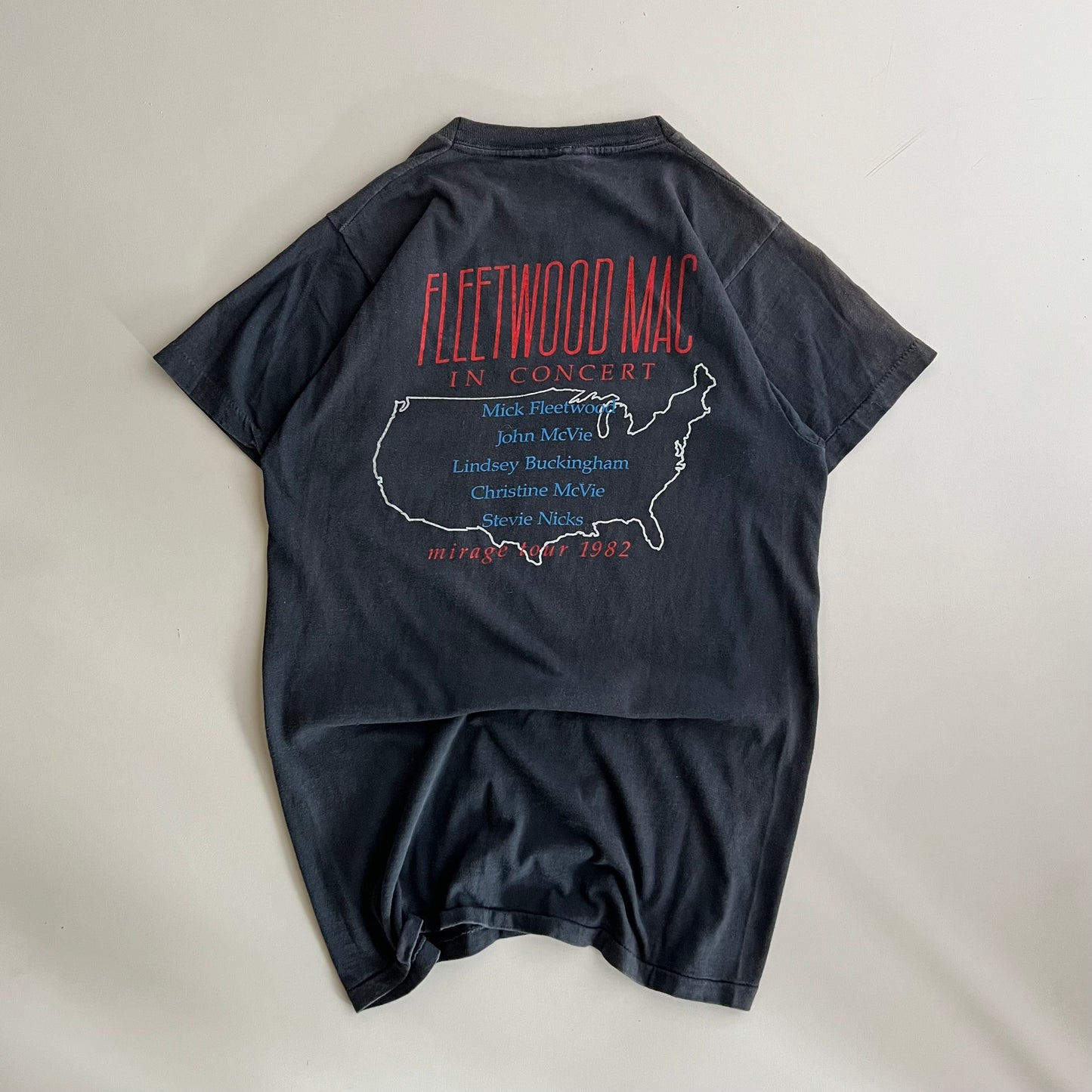 Large 1982 Fleetwood Mac In Concert Tour T-shirt
