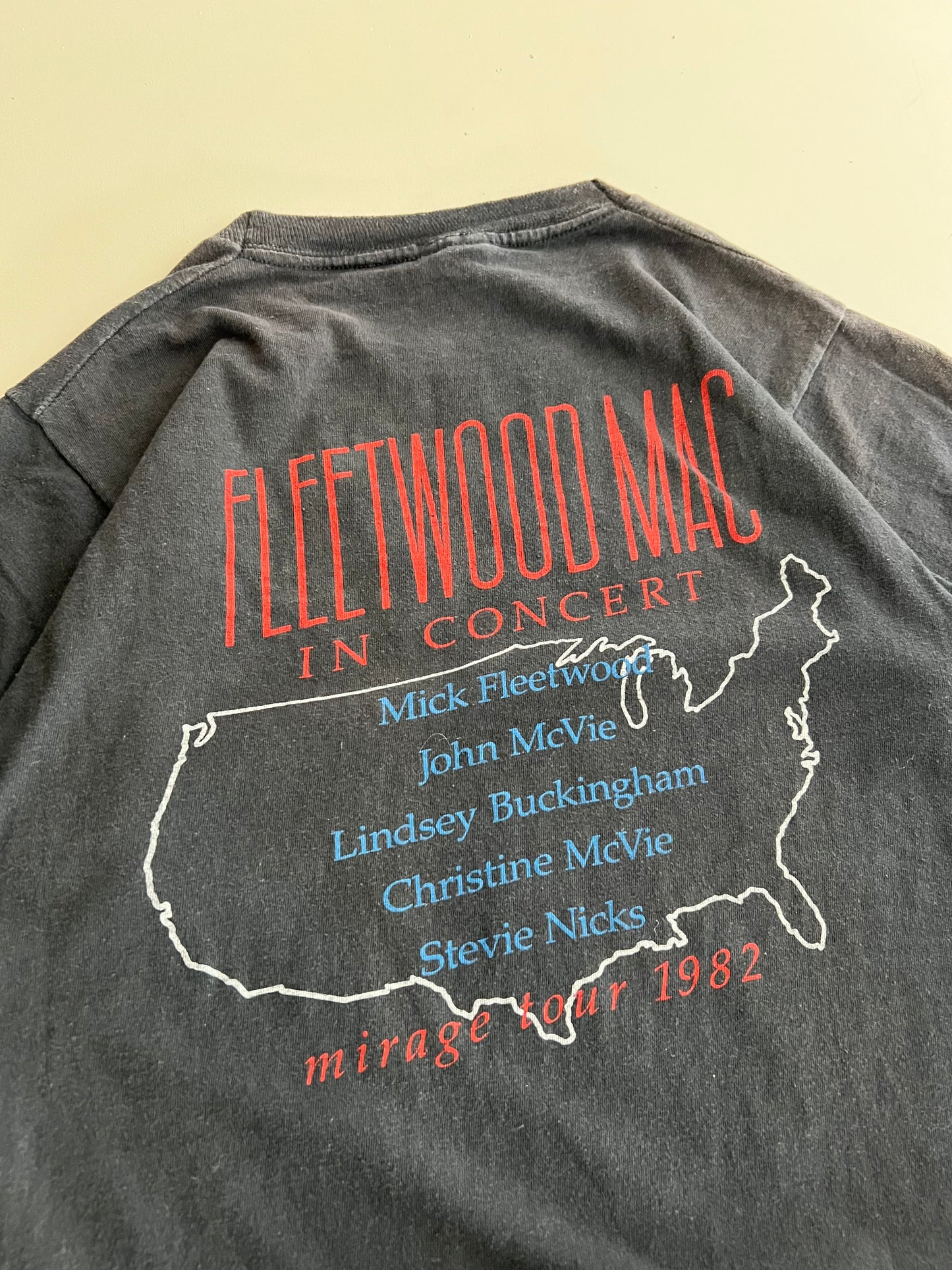 Large 1982 Fleetwood Mac In Concert Tour T-shirt