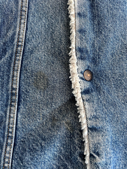 Medium 80s Levi's Sherpa Lined Denim Jacket