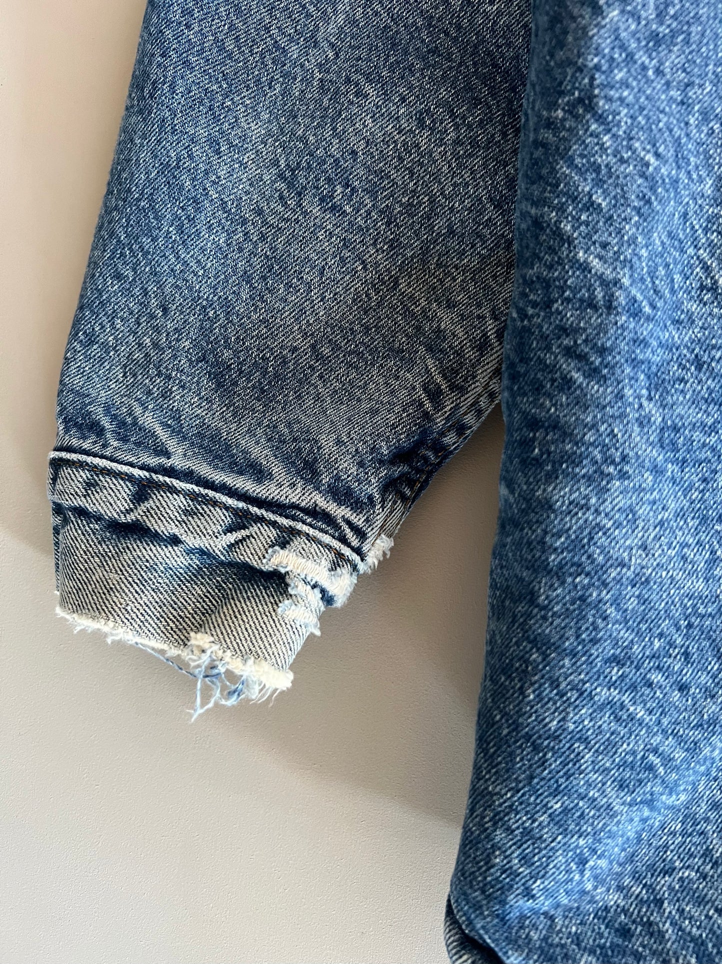 Medium 80s Levi's Sherpa Lined Denim Jacket