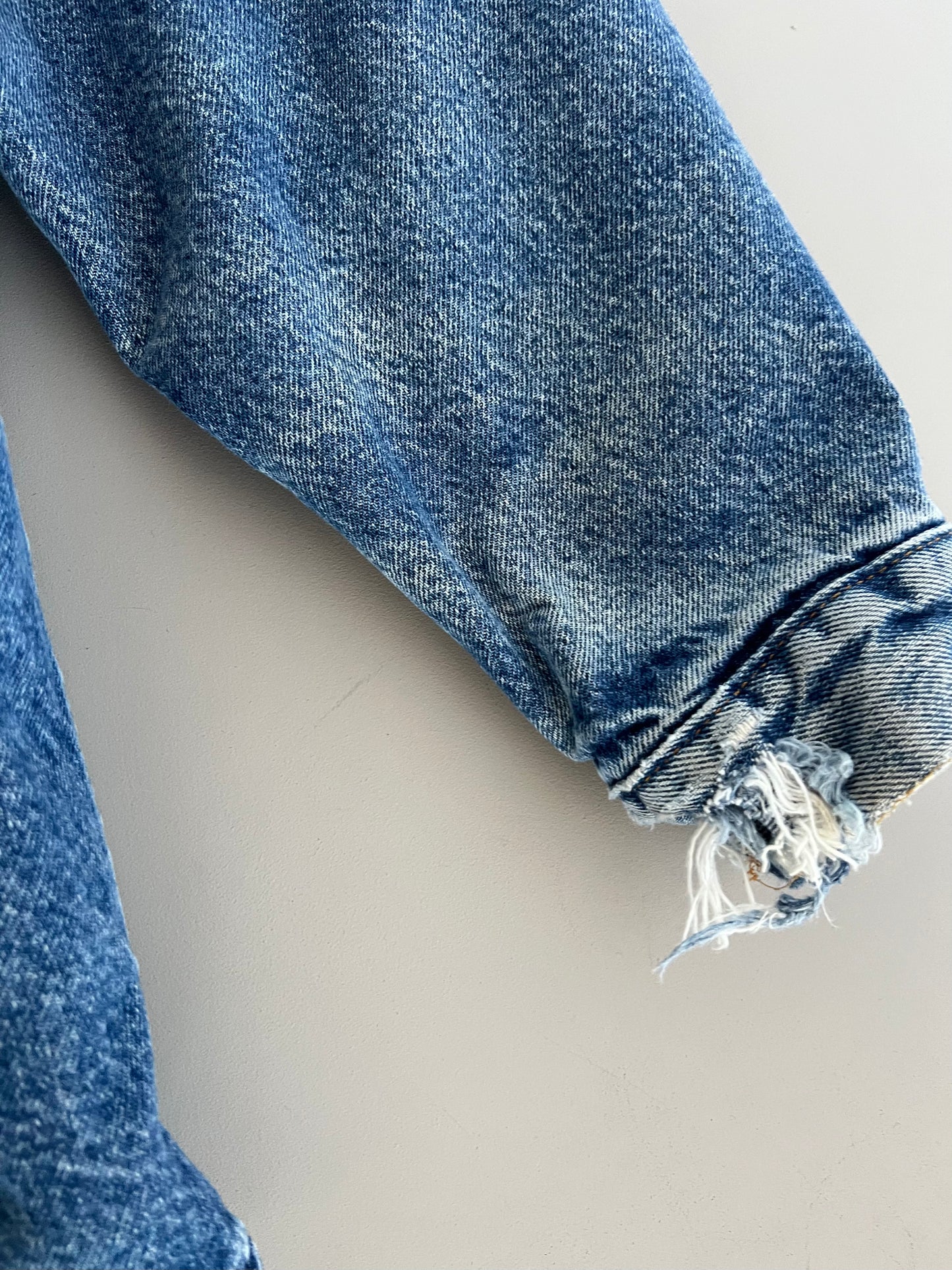 Medium 80s Levi's Sherpa Lined Denim Jacket