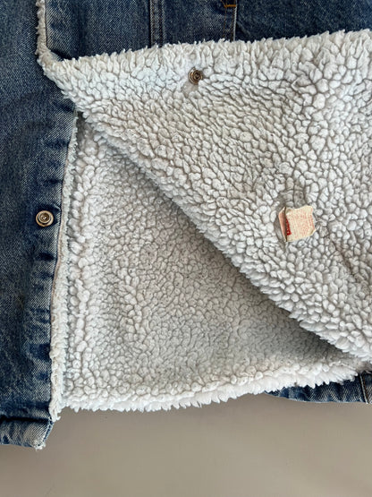 Medium 80s Levi's Sherpa Lined Denim Jacket