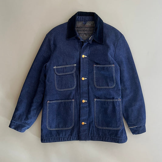 XL 80s Lined Denim Chore