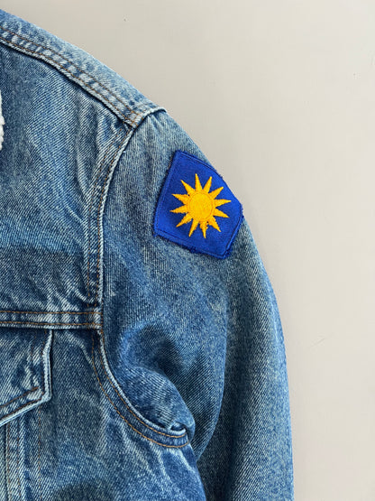 Large 80s Levis Sherpa Lined Denim Jacket