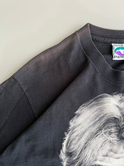 Large 1995 Liquid Blue Jerry Garcia T-shirt