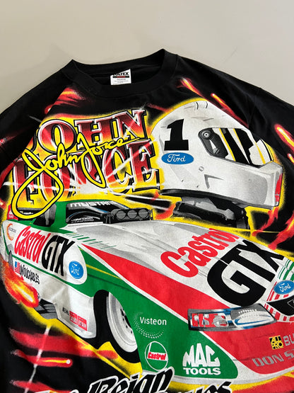 XL John Force Drag Racing AOP T-shirt