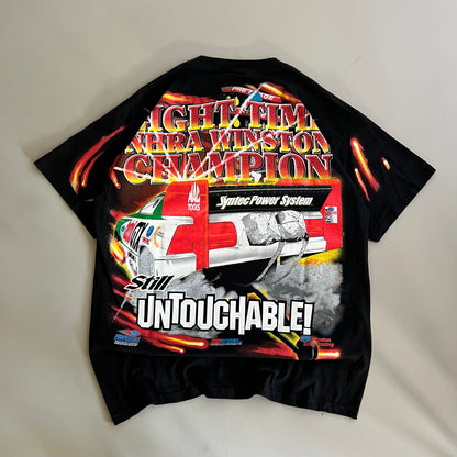 XL John Force Drag Racing AOP T-shirt