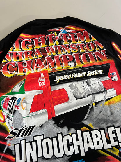 XL John Force Drag Racing AOP T-shirt