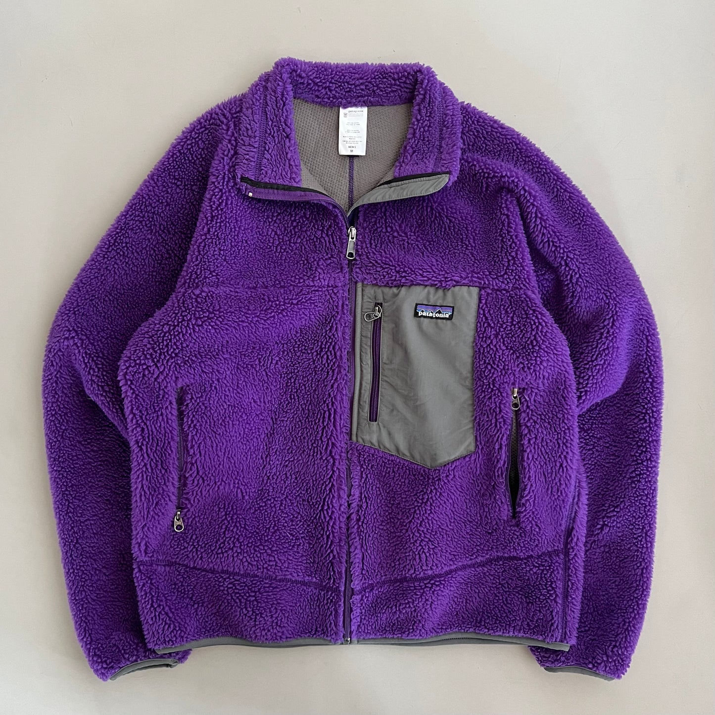 Medium 2000s Patagonia Purple Deep Pile Fleece