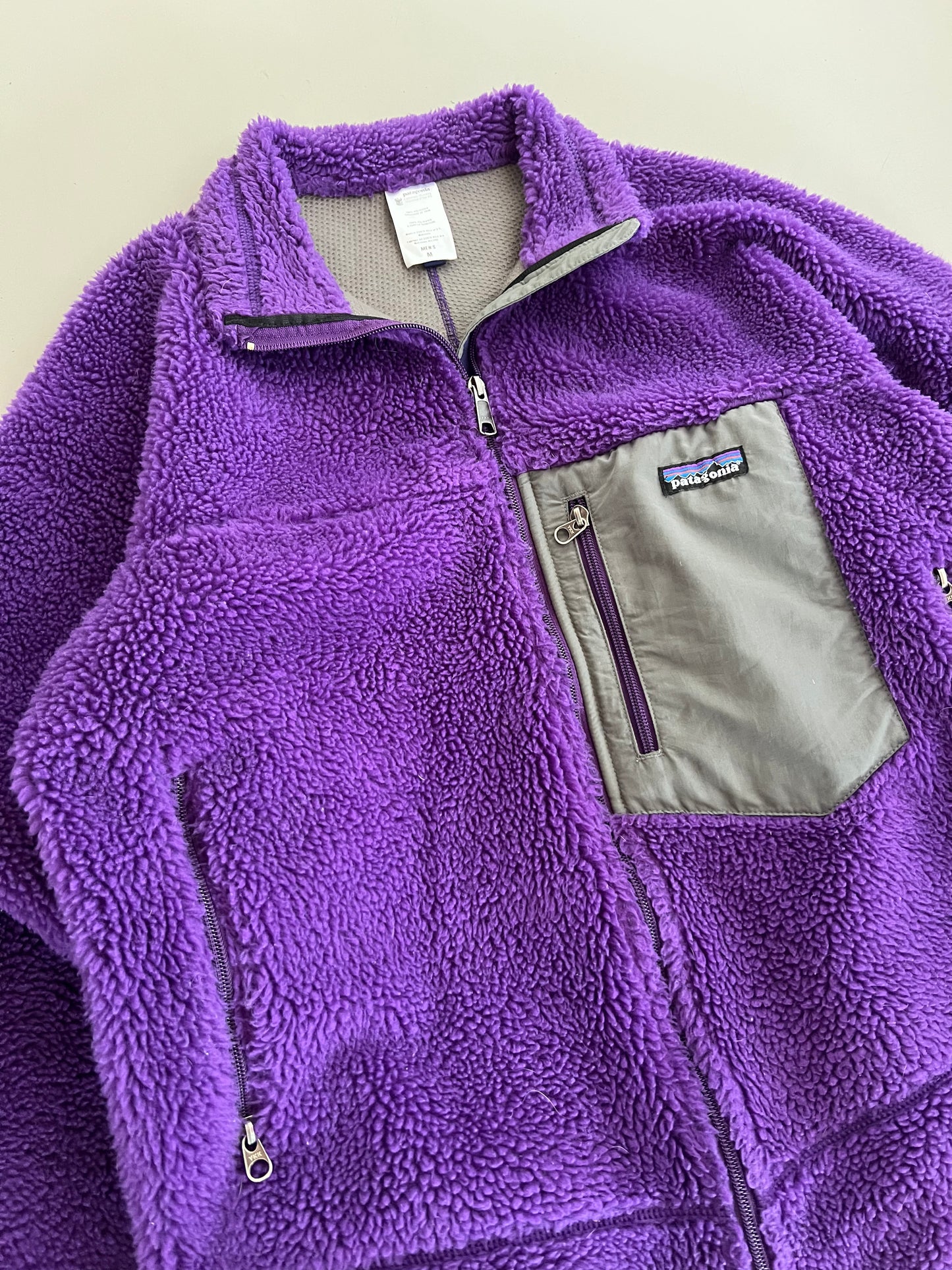 Medium 2000s Patagonia Purple Deep Pile Fleece