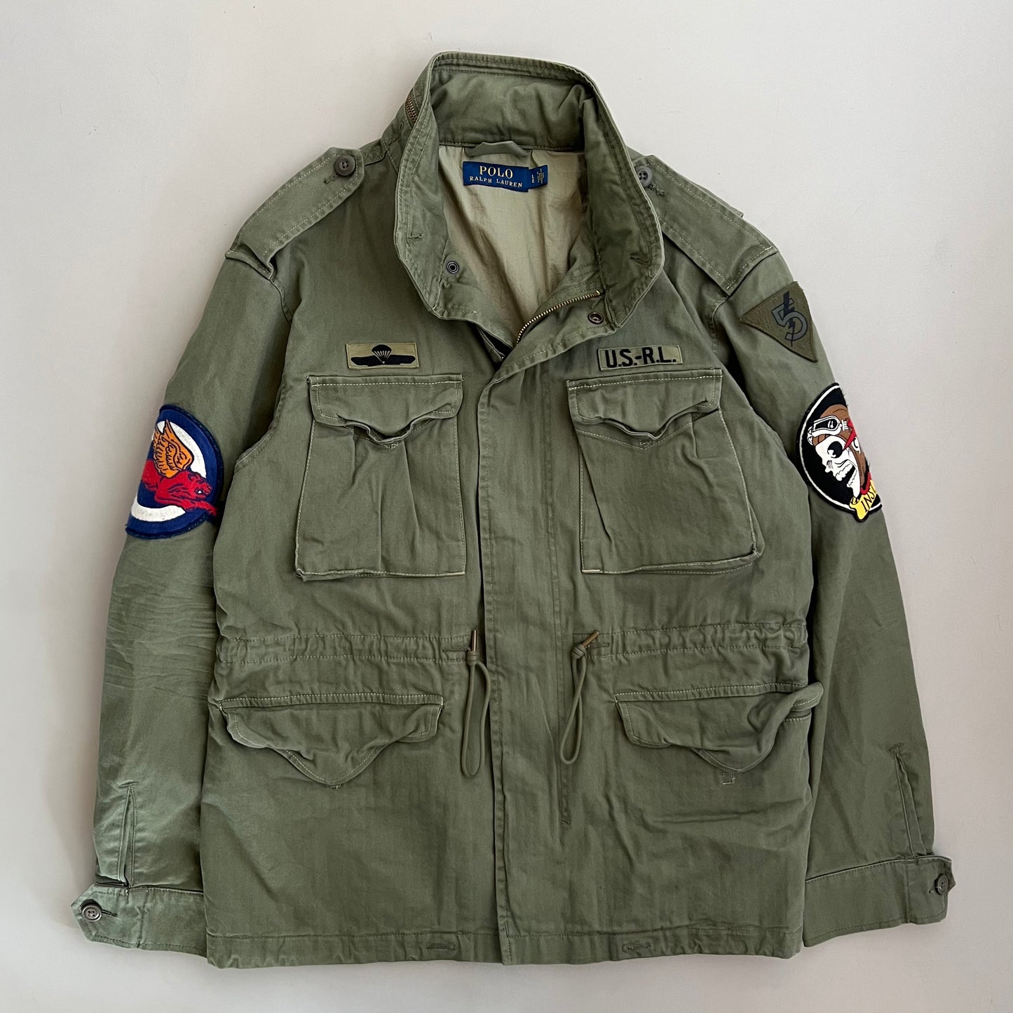 Large Polo Ralph Lauren Herringbone Jacket