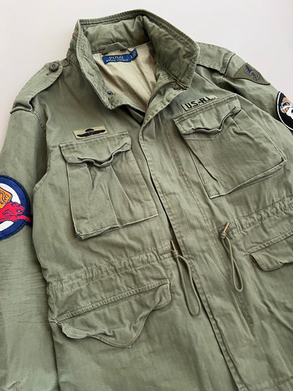 Large Polo Ralph Lauren Herringbone Jacket