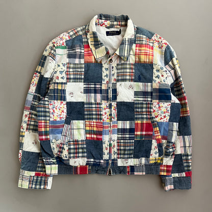 XL Polo Ralph Lauren Cropped Patchwork Jacket