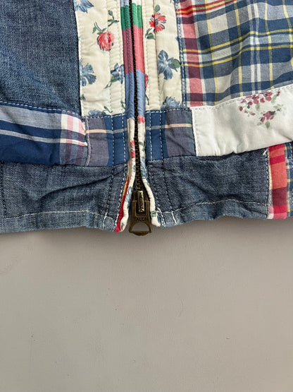 XL Polo Ralph Lauren Cropped Patchwork Jacket