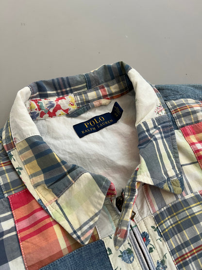 XL Polo Ralph Lauren Cropped Patchwork Jacket