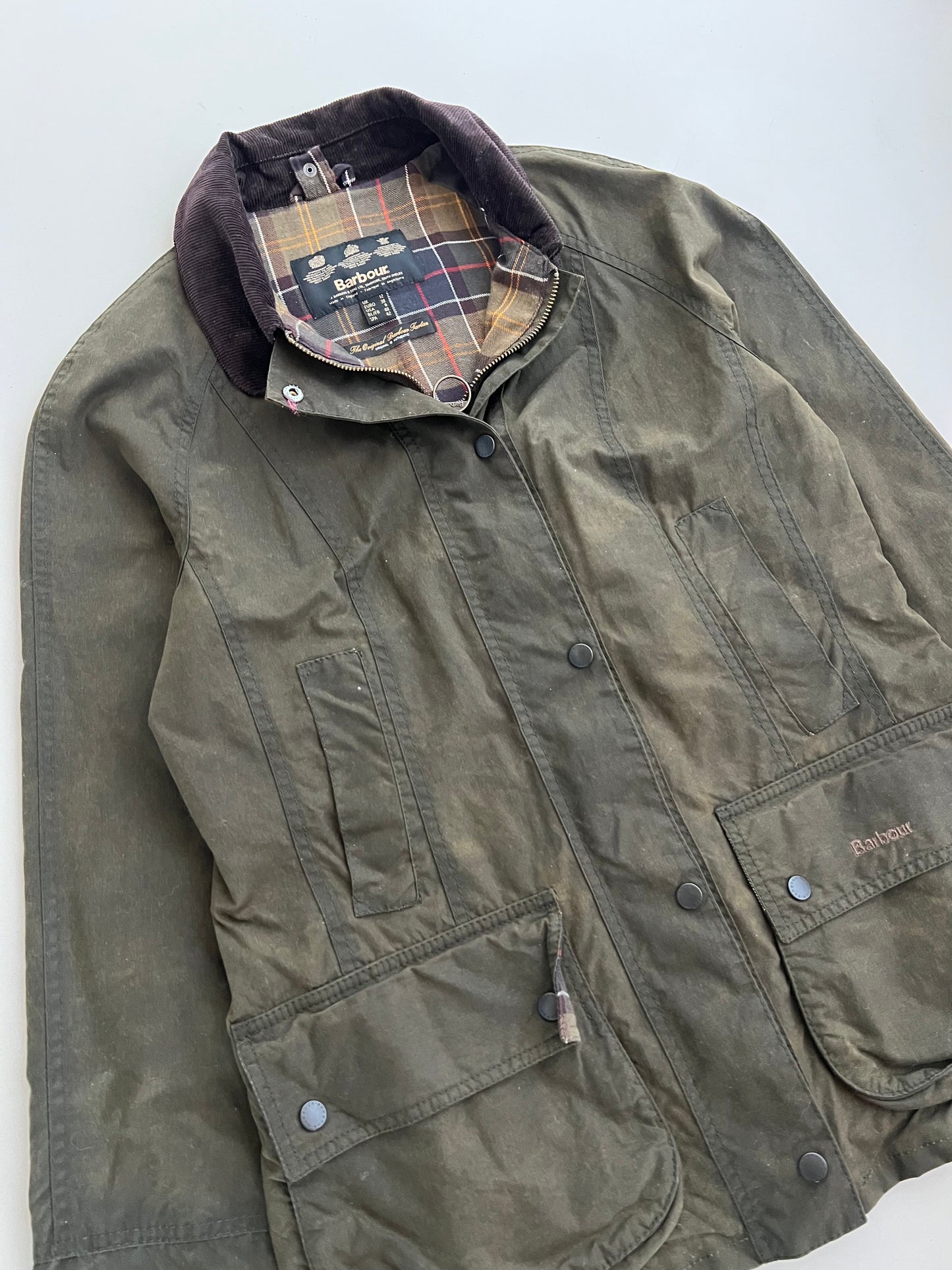 Large Barbour Wax Jacket