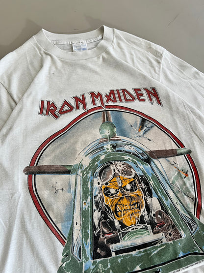 Large 1984 Iron Maiden Aces High T-shirt