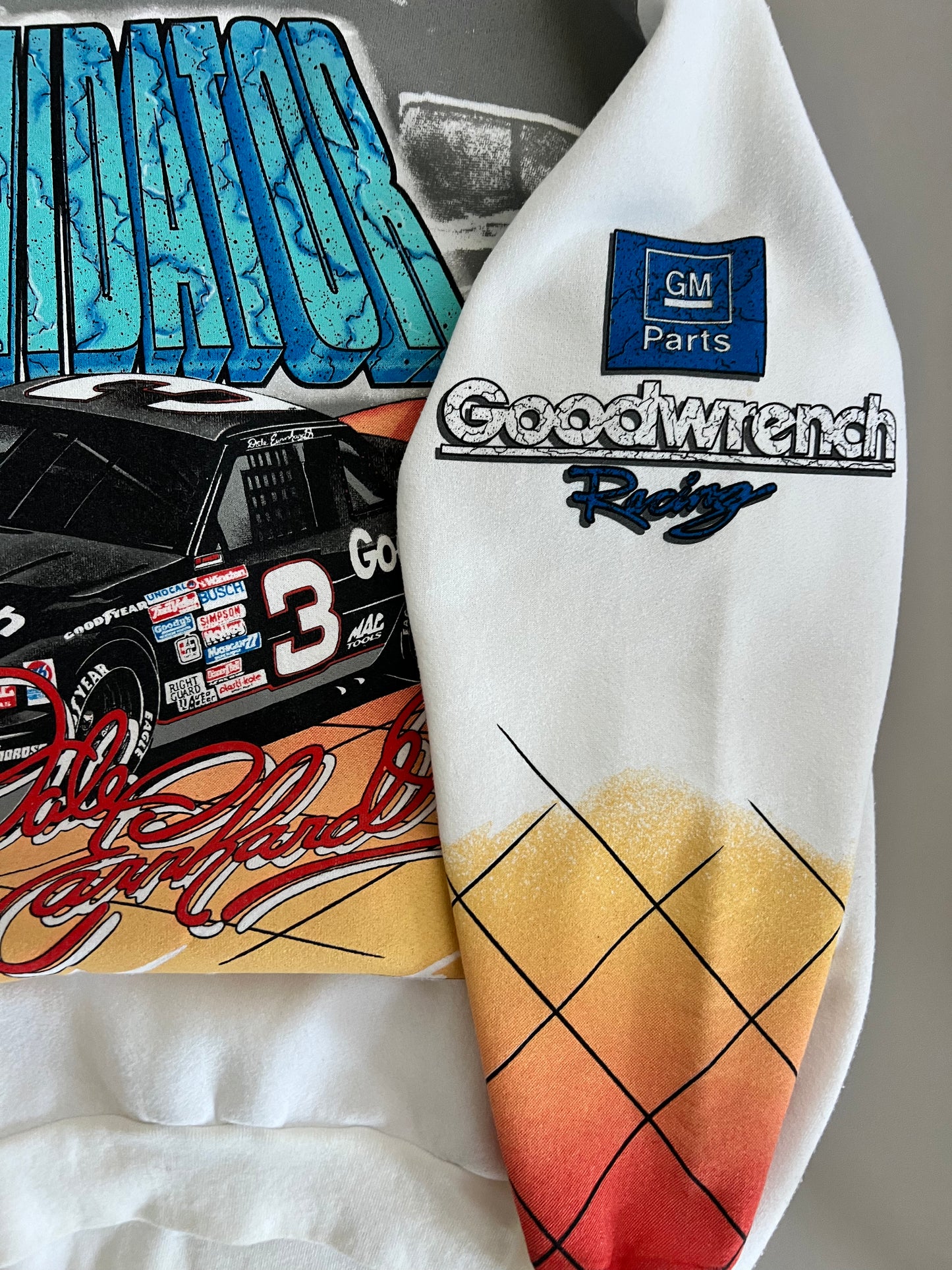 XXL 90s Dale Earnhardt The Intimidator AOP Sweatshirt