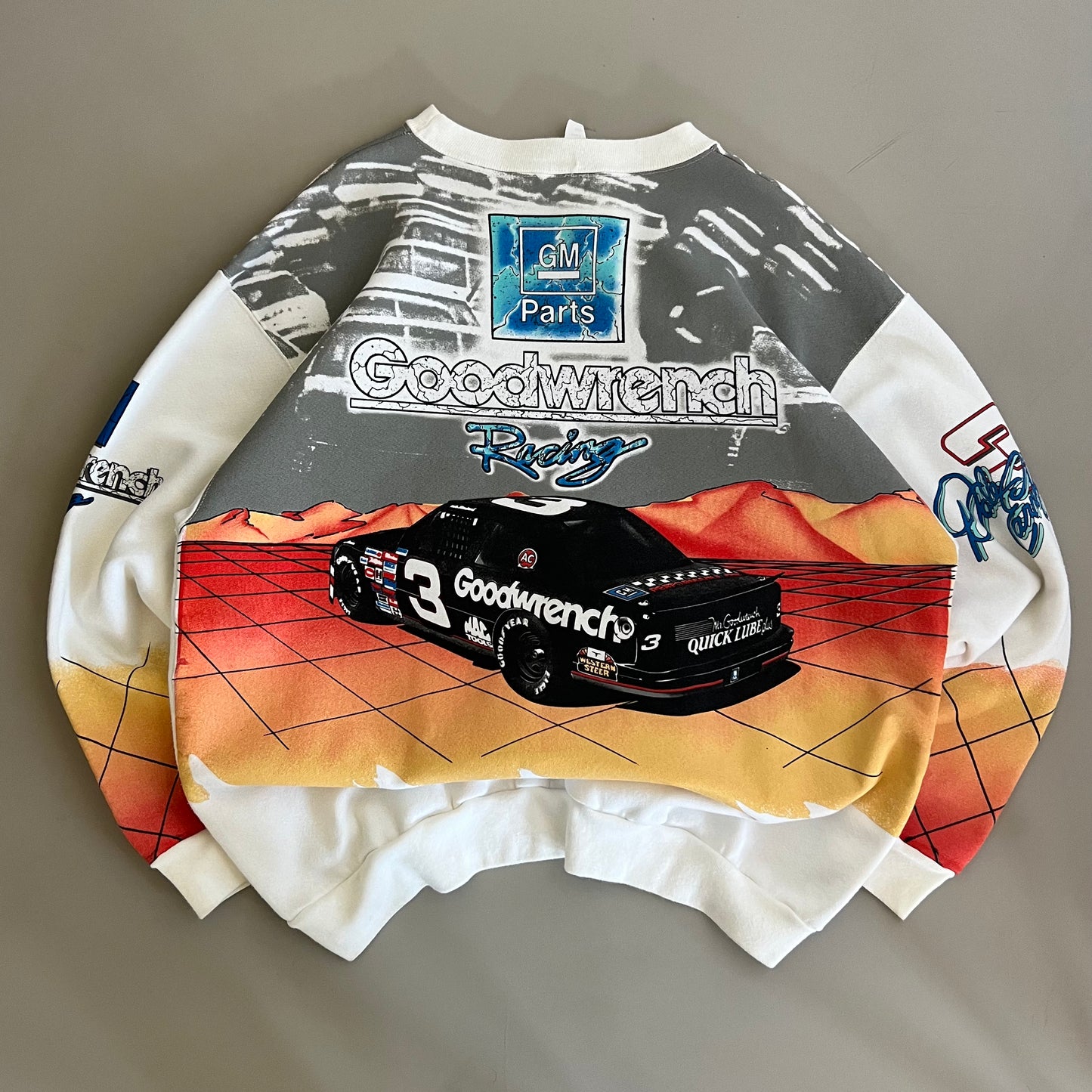 XXL 90s Dale Earnhardt The Intimidator AOP Sweatshirt