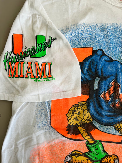 XXL 90s Miami University AOP T-shirt